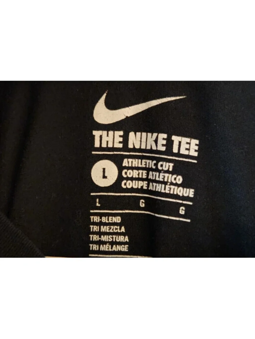 Nike USA Basketball T-Shirt Men's Large Black 